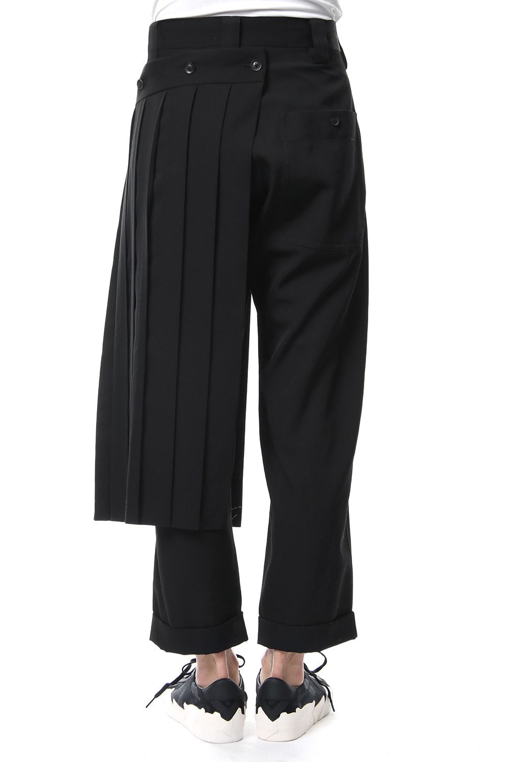 Left Pleats Mackin Pants