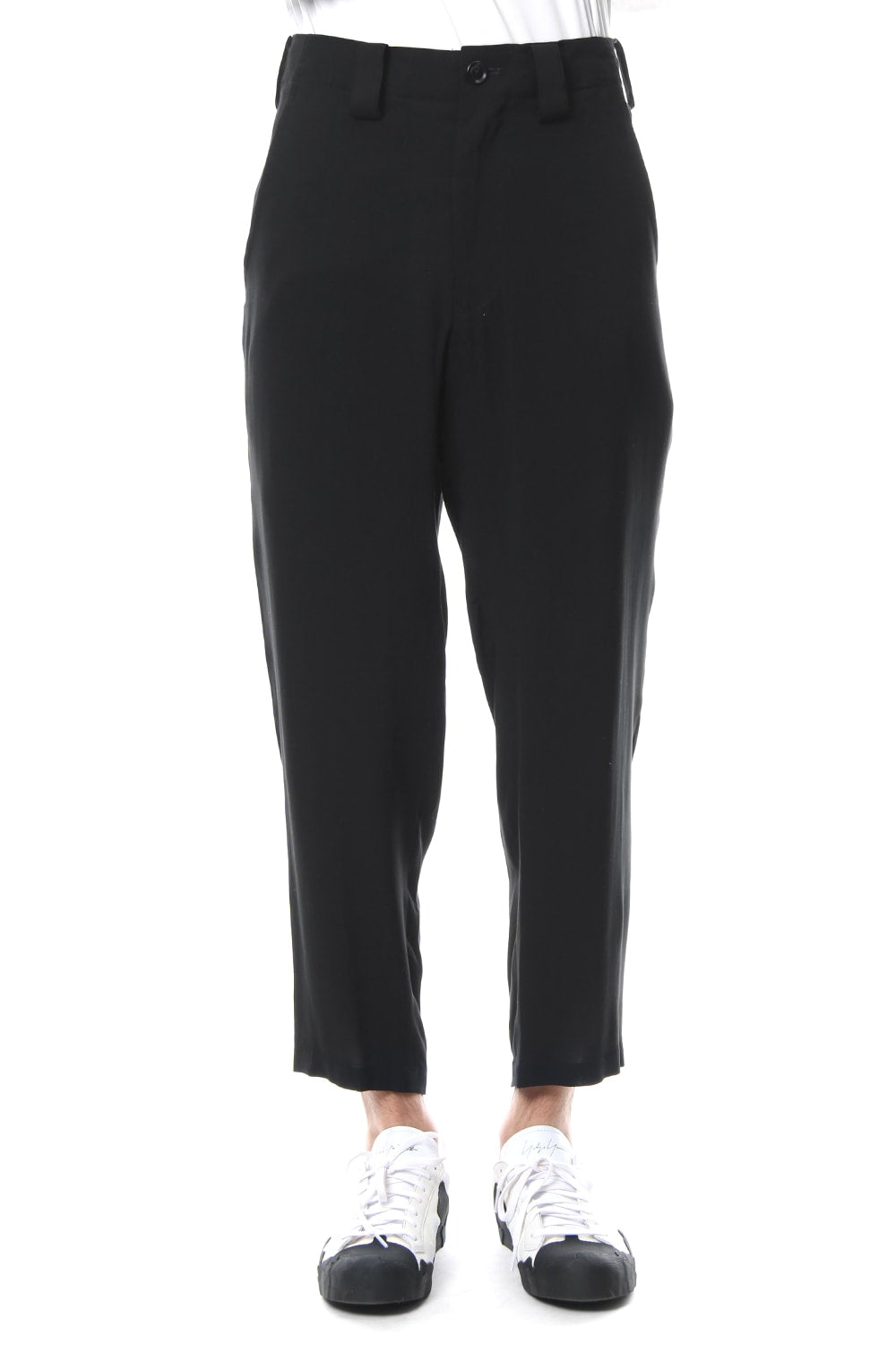 Rayon Loan Slim Cropped Pants
