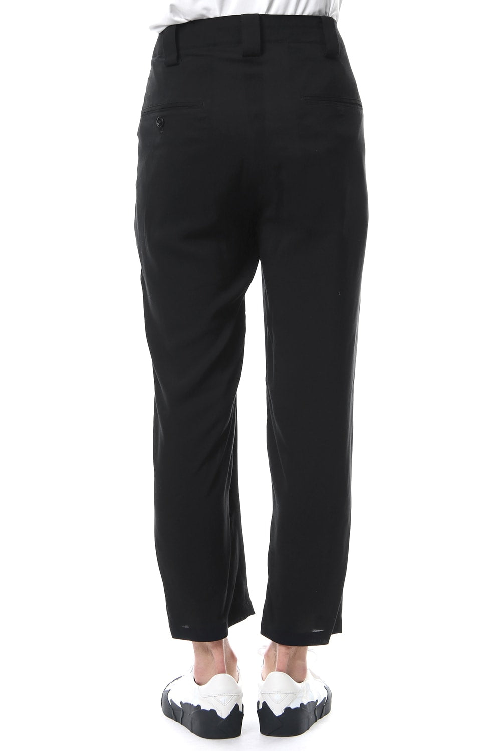 Rayon Loan Slim Cropped Pants