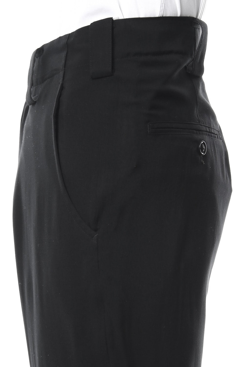 Rayon Loan Slim Cropped Pants