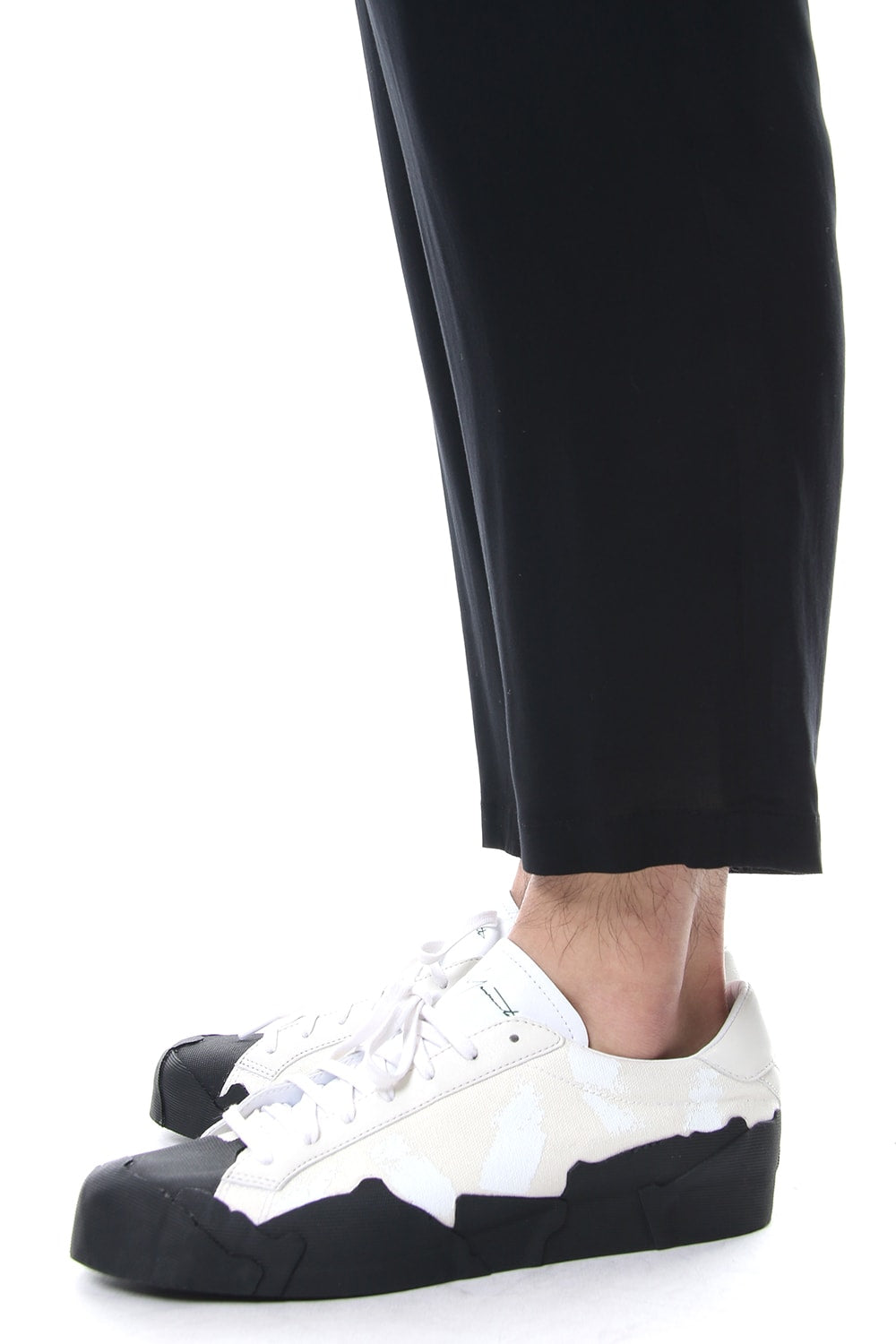 Rayon Loan Slim Cropped Pants