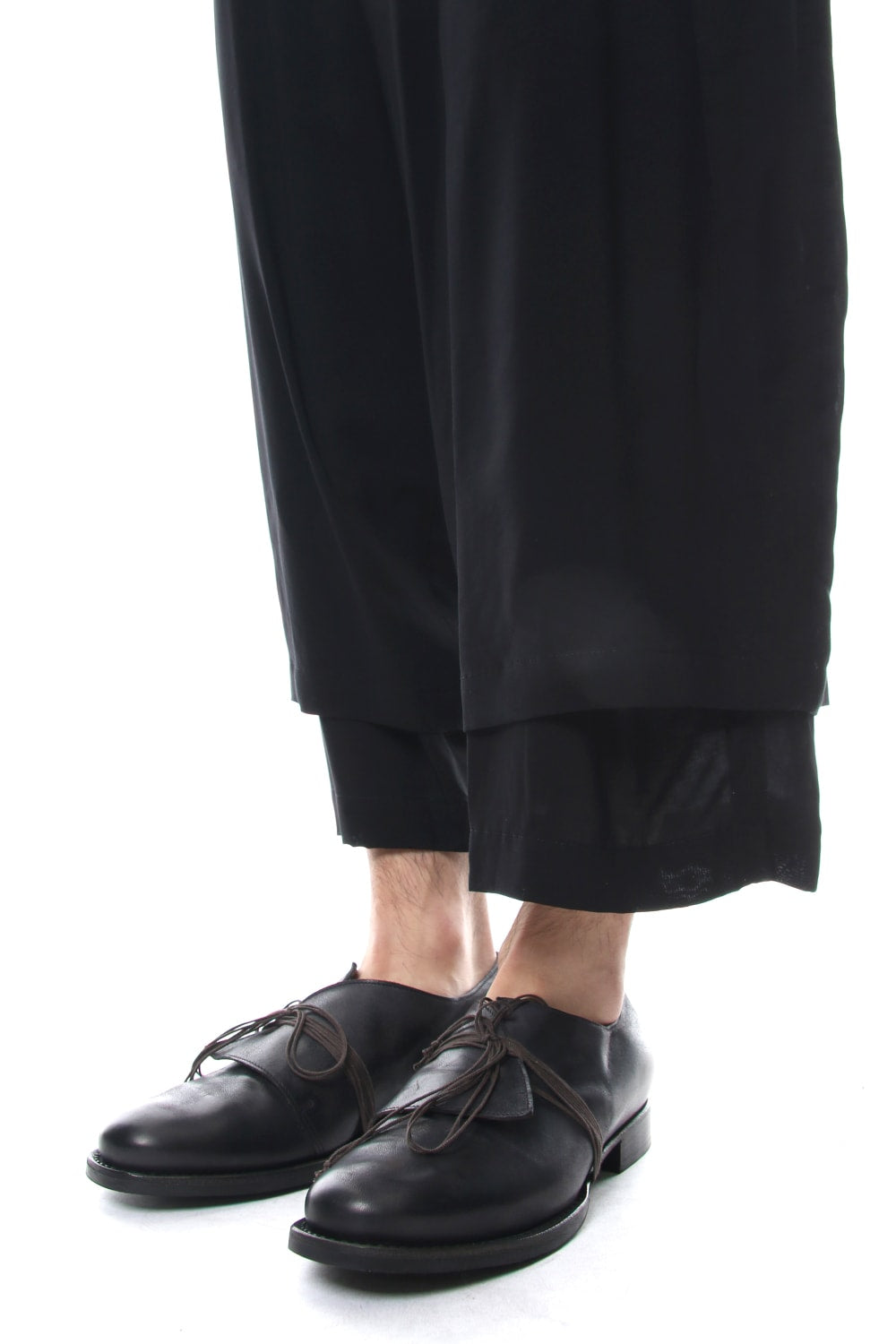 Rayon Loan 2 Tuck Layered Pants