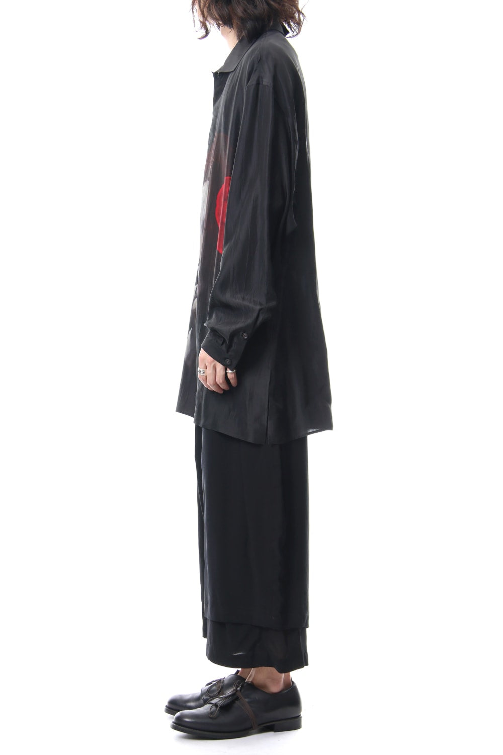 Rayon Loan 2 Tuck Layered Pants