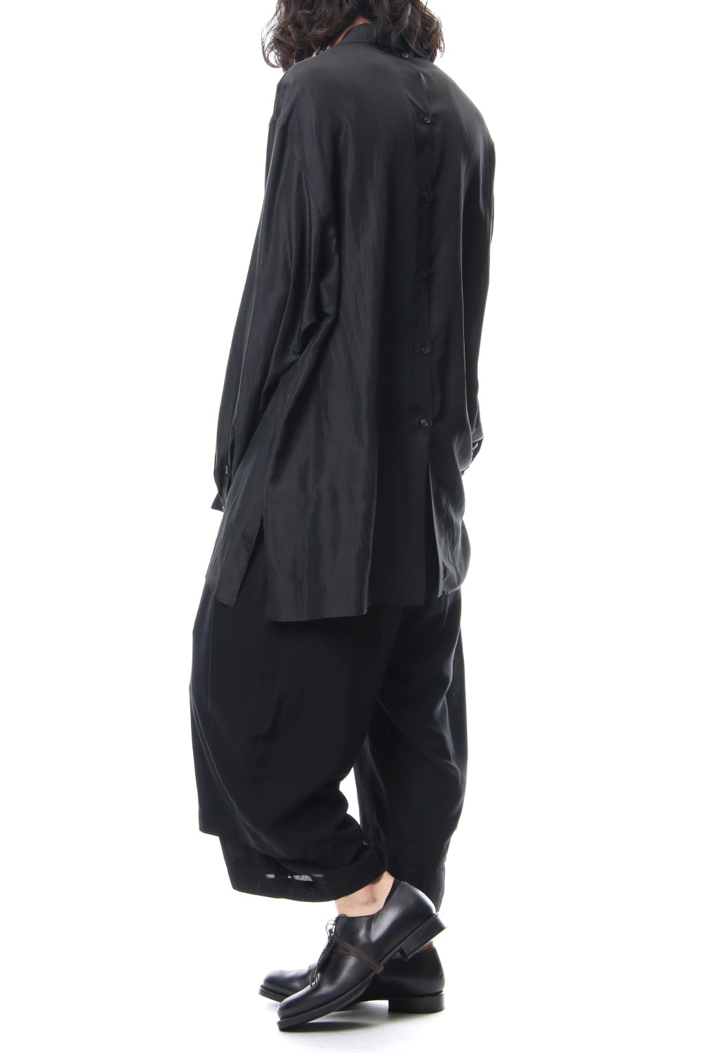 Rayon Loan 2 Tuck Layered Pants