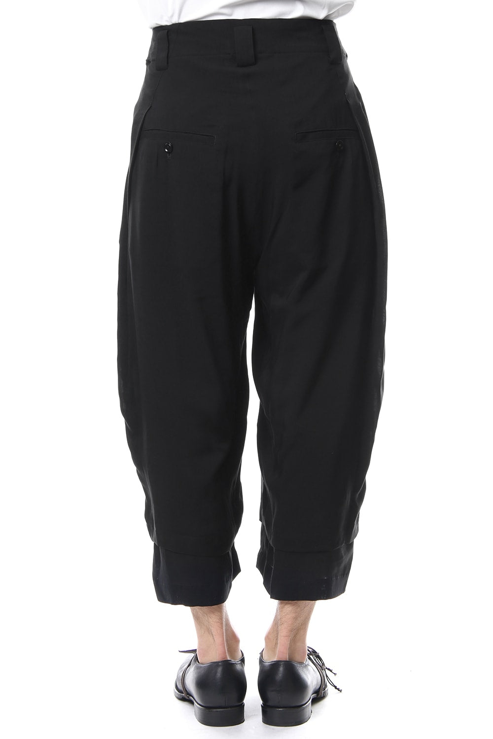 Rayon Loan 2 Tuck Layered Pants