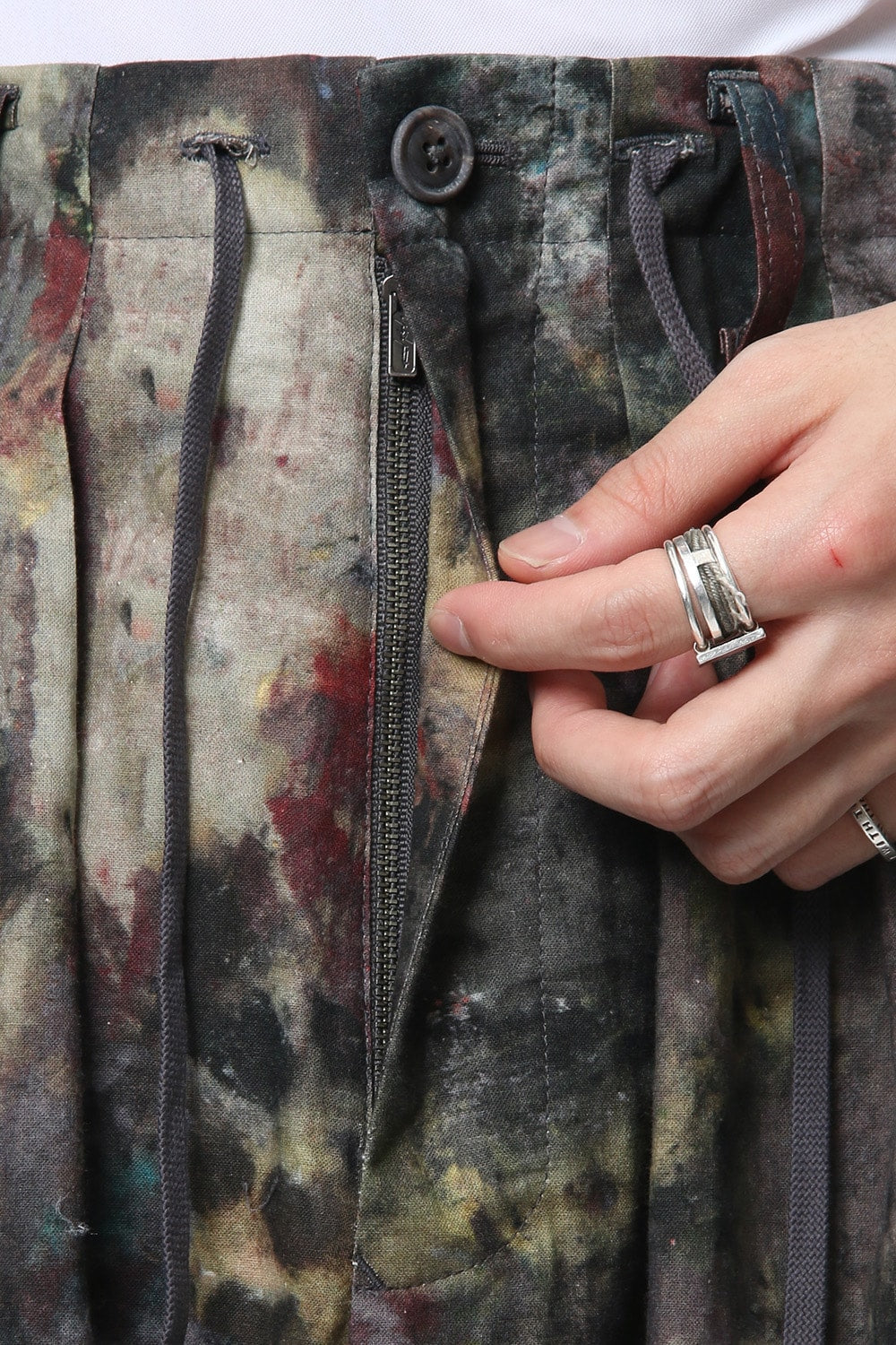 Paint Print Balloon Pants