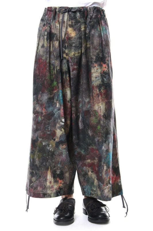 Paint Print Balloon Pants