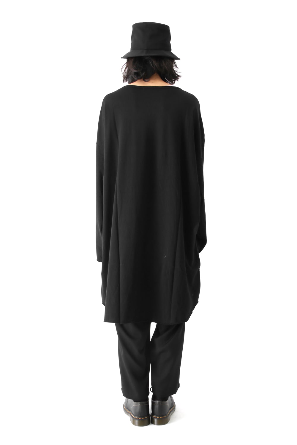 Crew Neck Oversized Long Sleeve T-shirt B