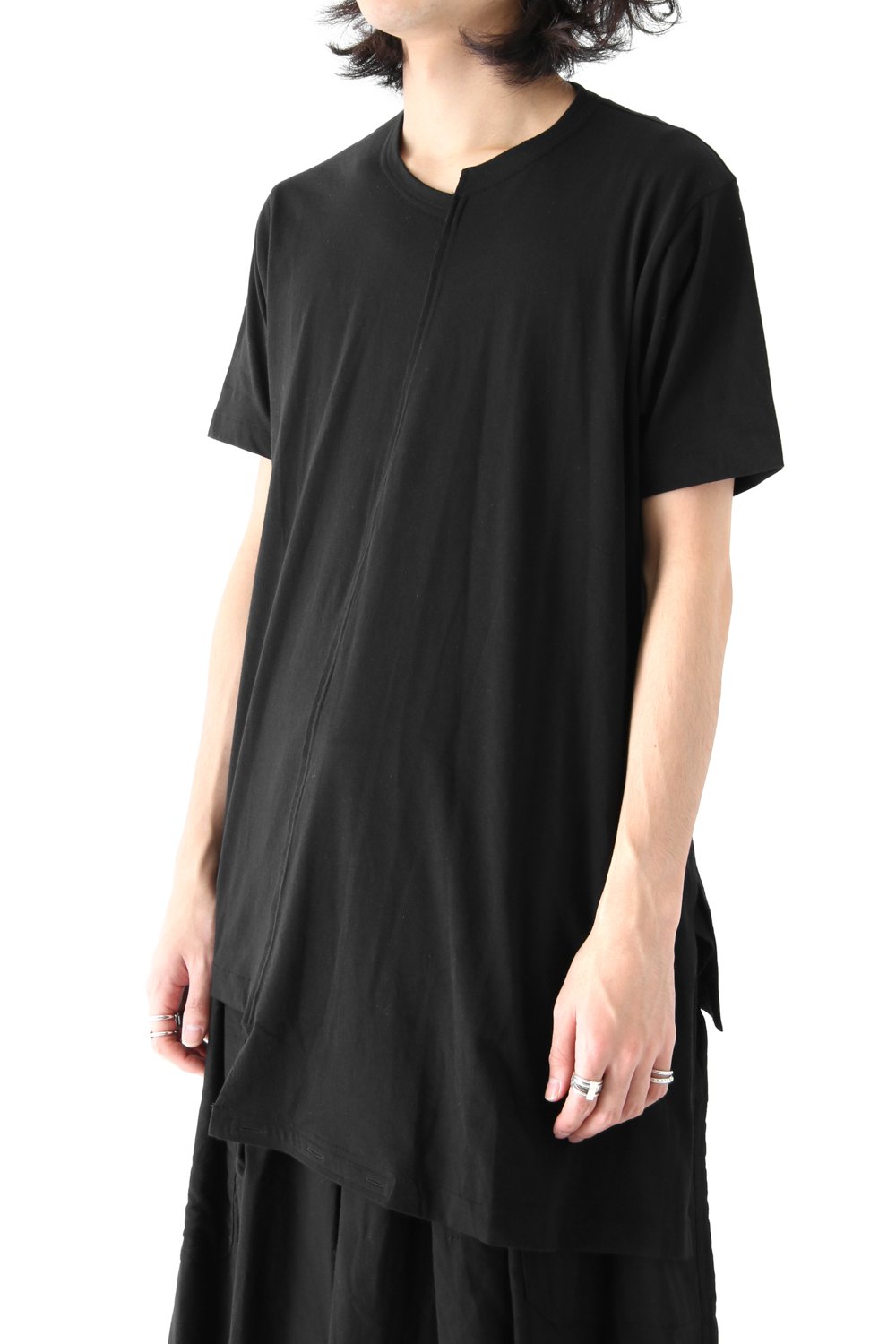 Diagonal Switch Short Sleeve
