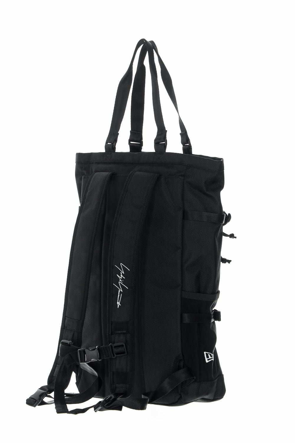 New Era × Yohji Yamamoto Exp Tote Bag YY Leather Patch