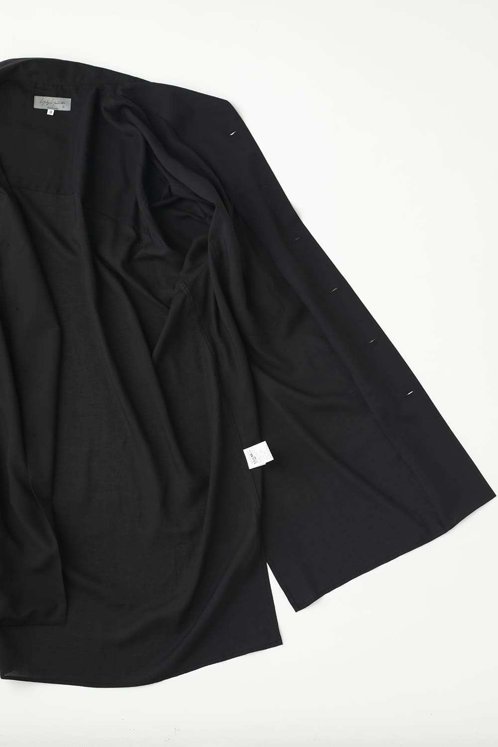 Open collar Tencel Short sleeve blouse