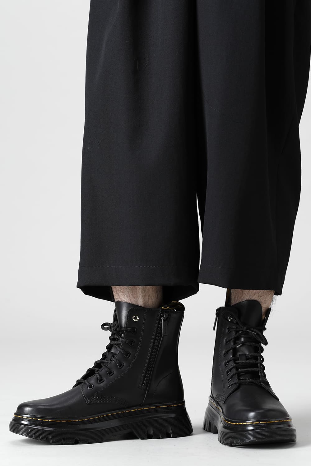 Yohji Yamamoto × Dr. Martens Tarian boots