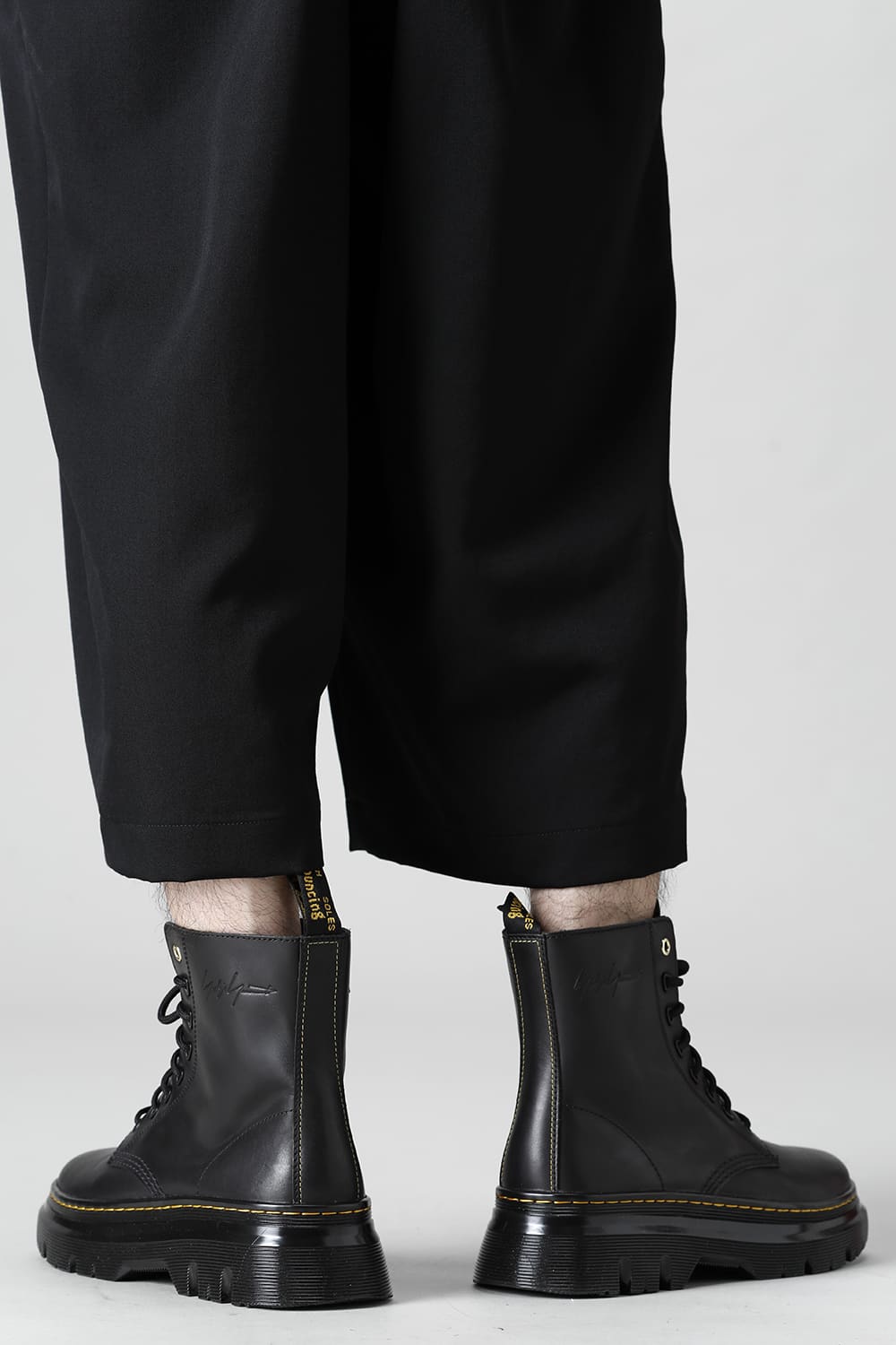 Yohji Yamamoto × Dr. Martens Tarian boots