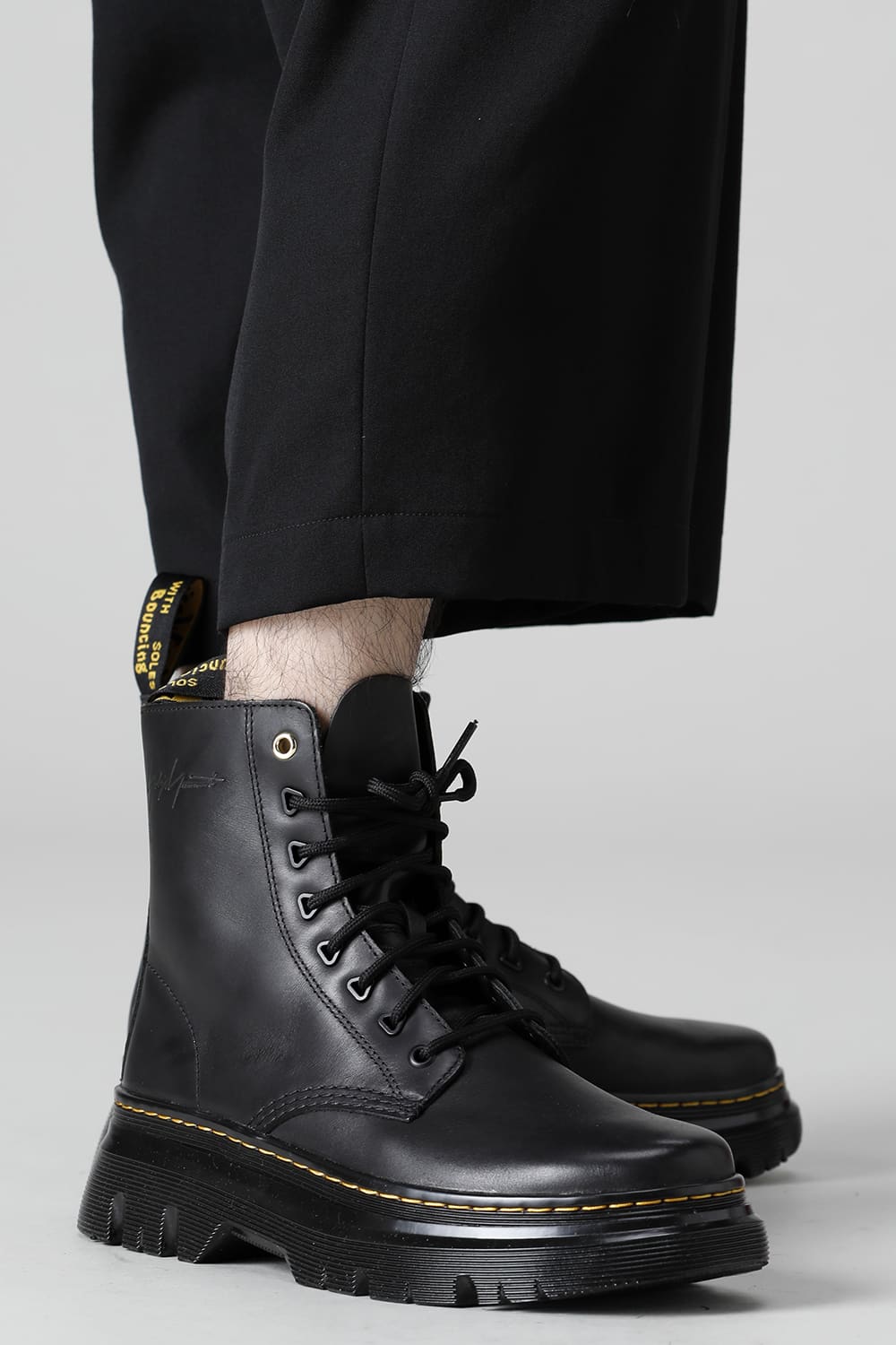 Yohji Yamamoto × Dr. Martens Tarian boots