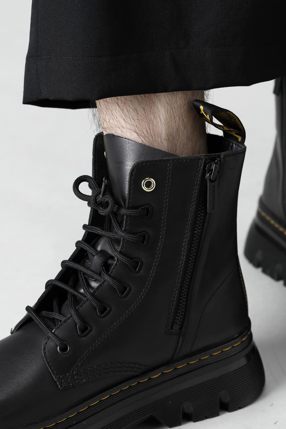 Yohji Yamamoto × Dr. Martens Tarian boots