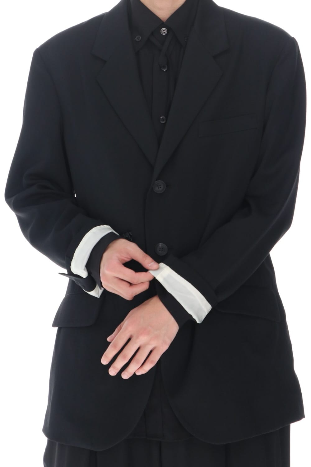 右脇ファスナーあき ジャケット