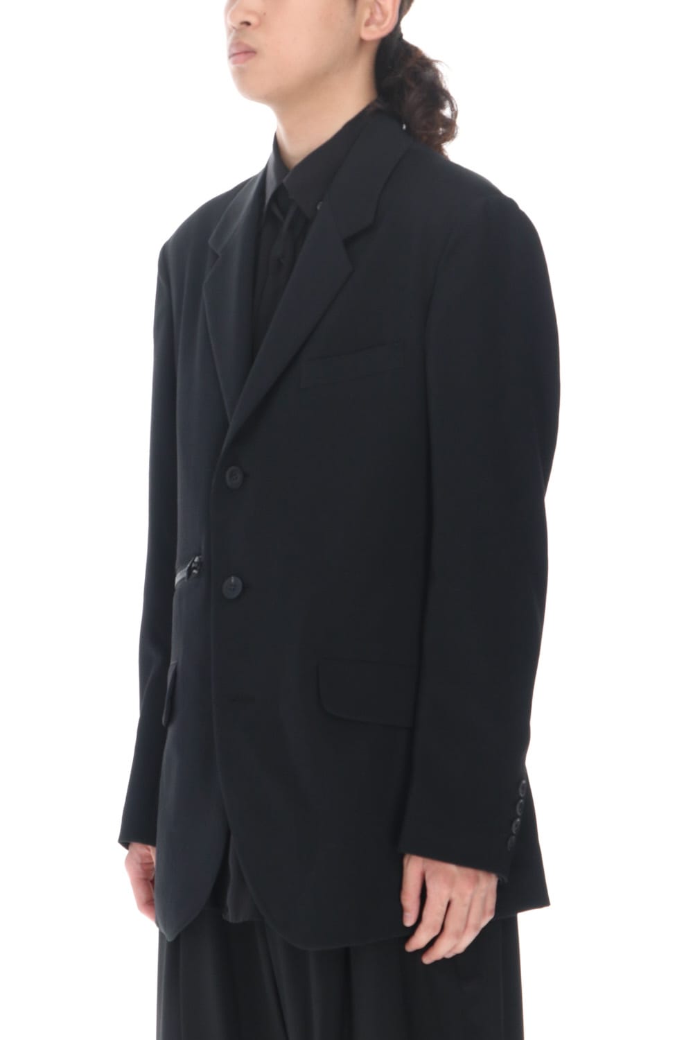 右脇ファスナーあき ジャケット