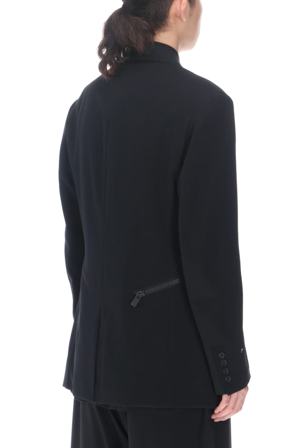 右脇ファスナーあき ジャケット