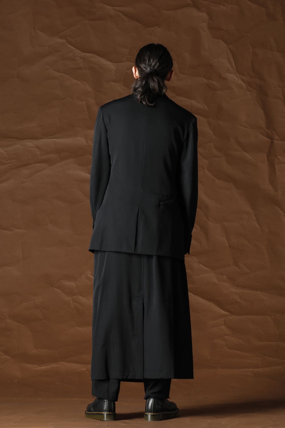 右脇ファスナーあき ジャケット