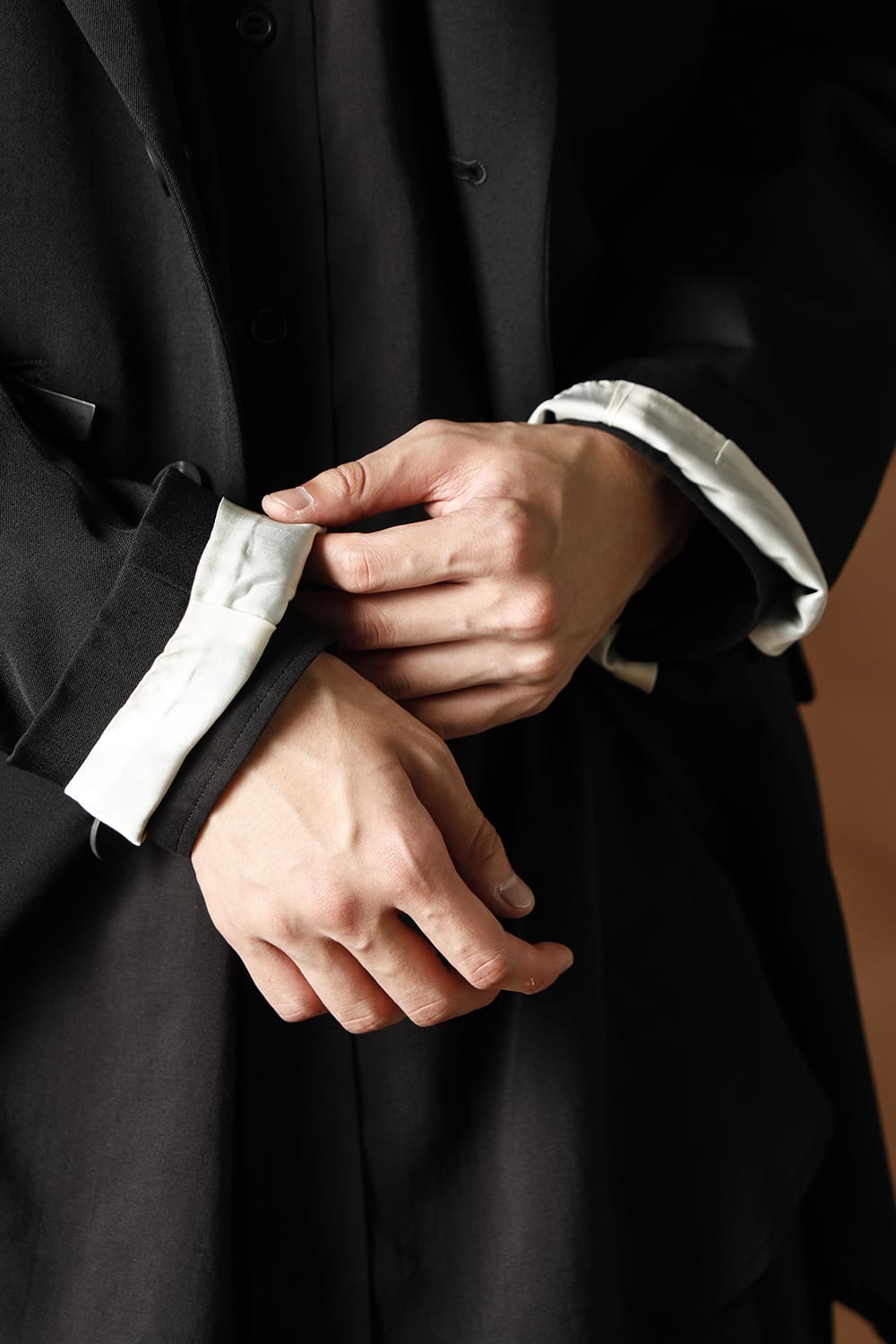 右脇ファスナーあき ジャケット