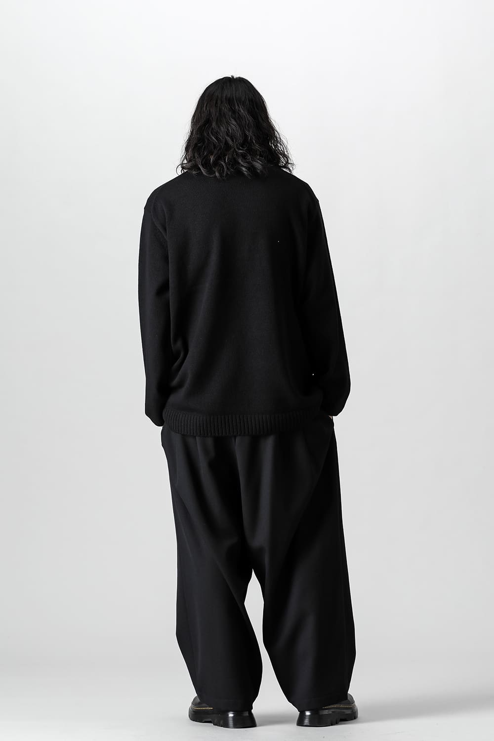 Floral pattern Round neck Long sleeve Knit