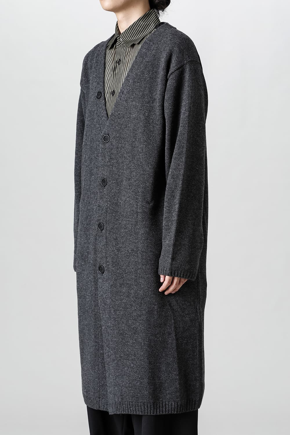 花柄ロングカーディガン