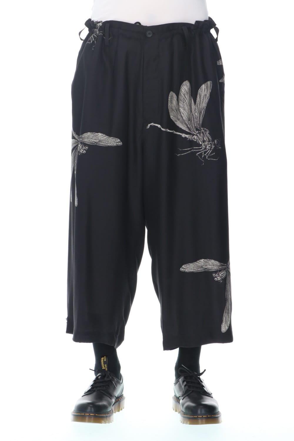 トンボ ブラックプリントパンツ