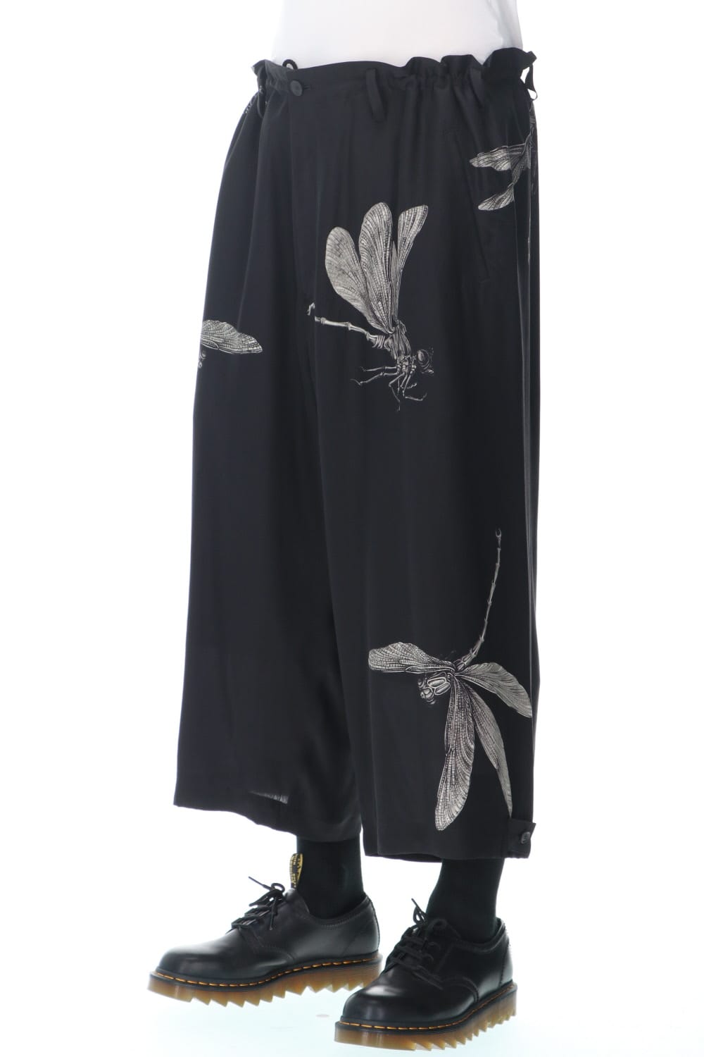 トンボ ブラックプリントパンツ