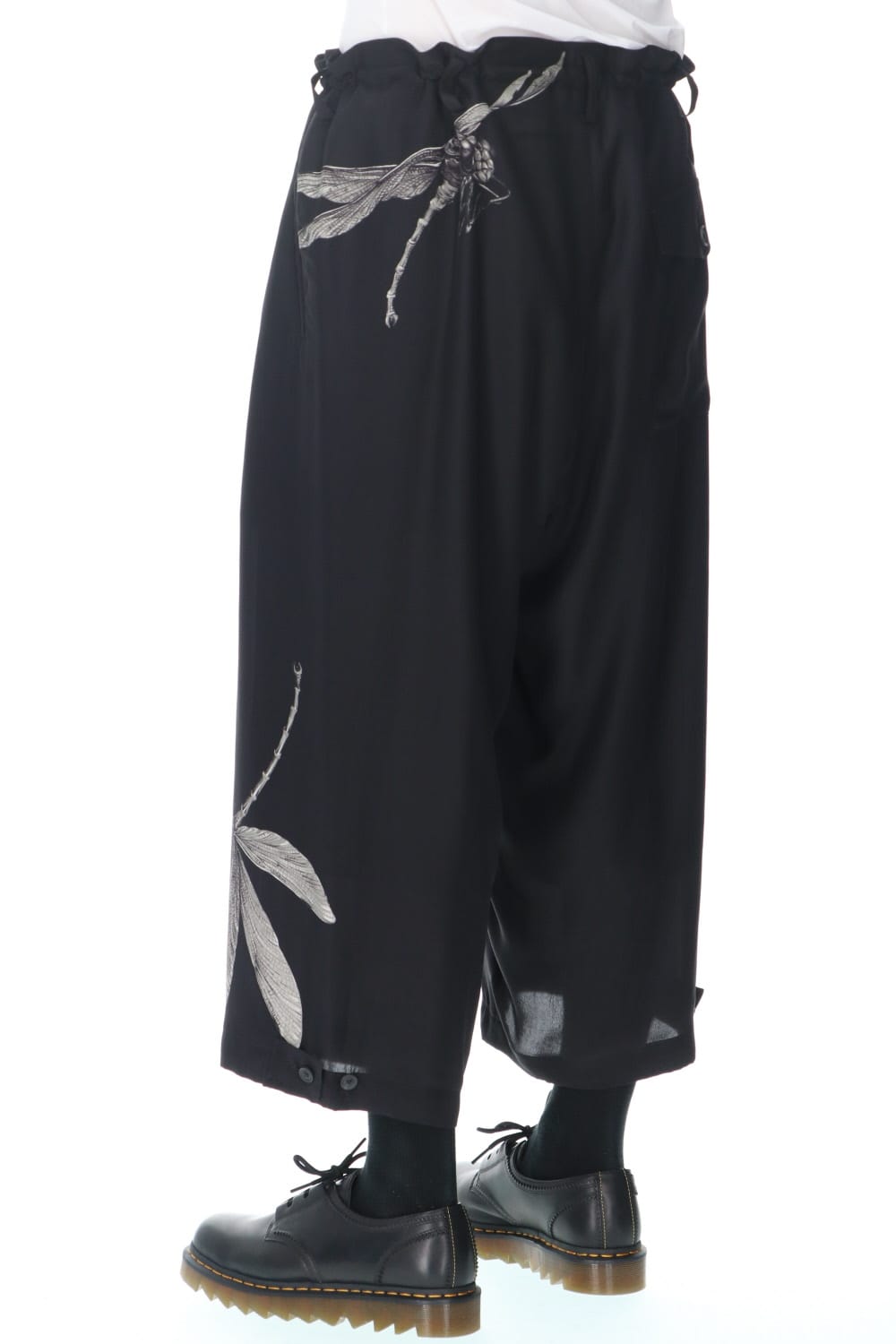 トンボ ブラックプリントパンツ