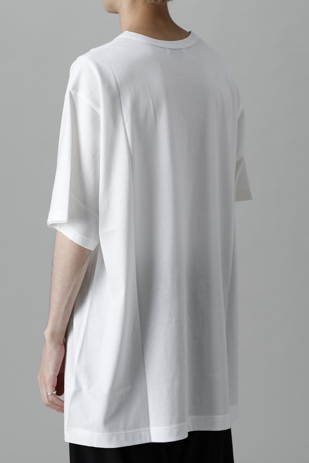 New Round neck Short sleeve T-shirt White