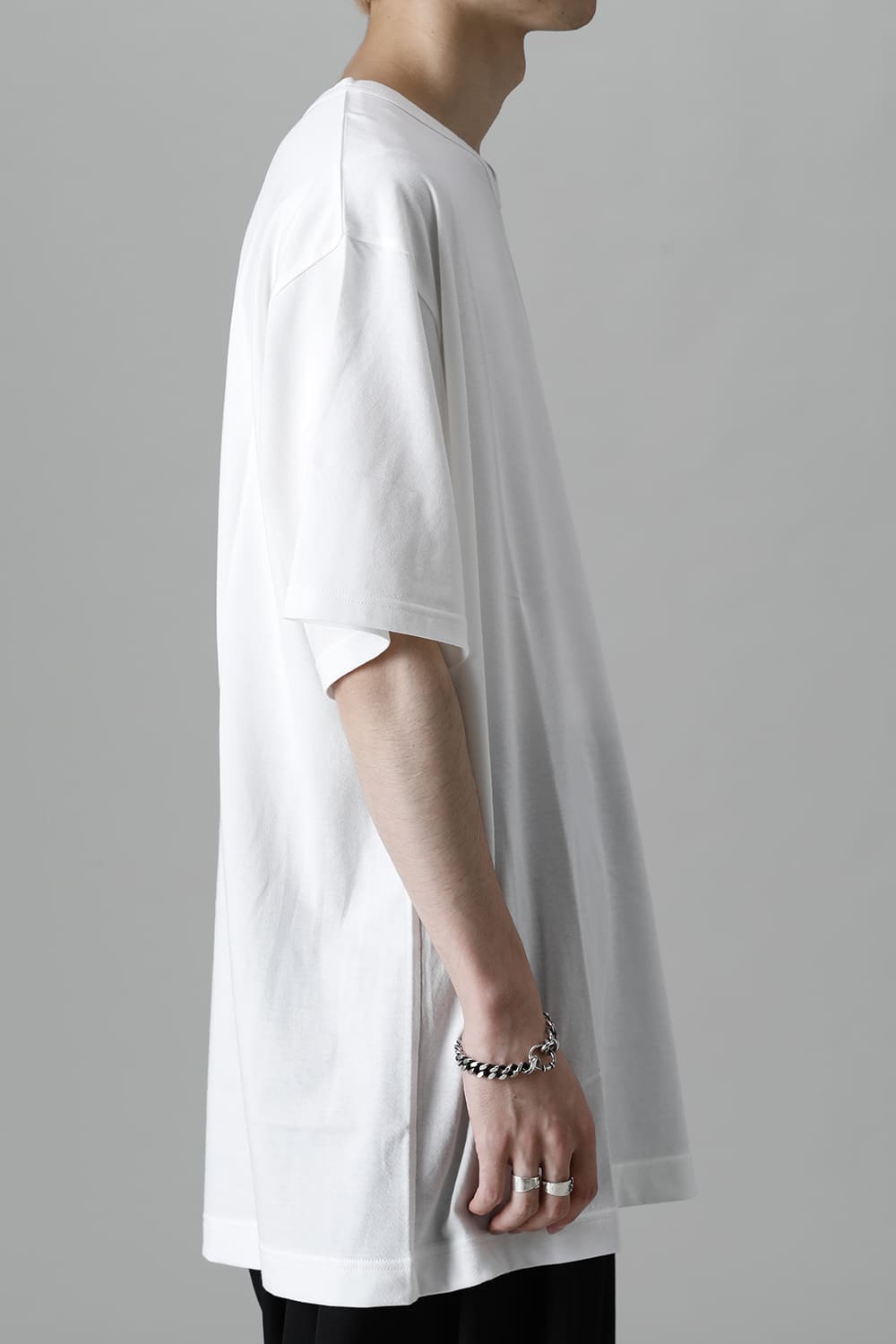 New Round neck Short sleeve T-shirt White