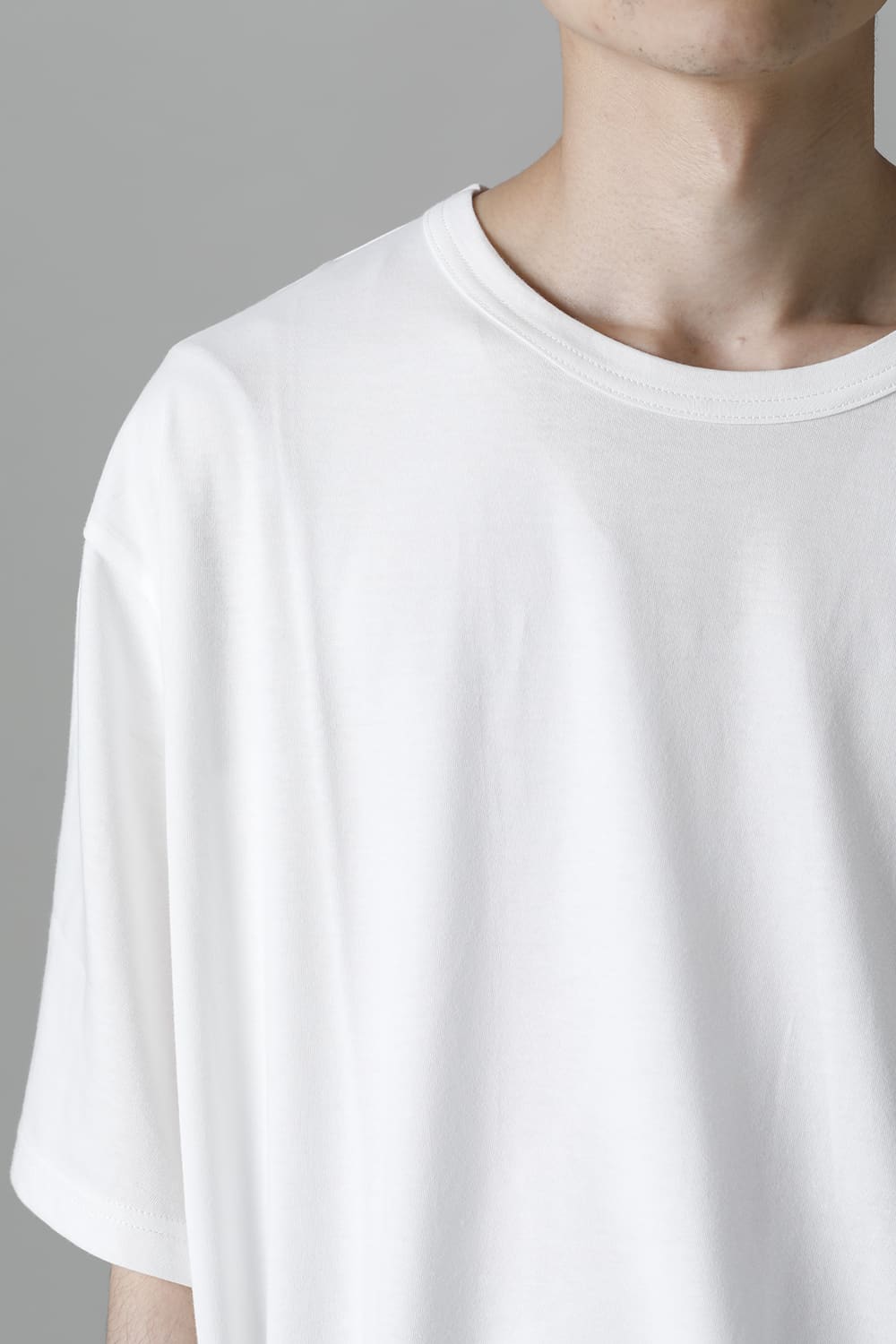 New Round neck Short sleeve T-shirt White