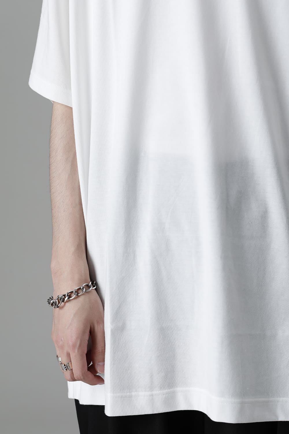 New Round neck Short sleeve T-shirt White