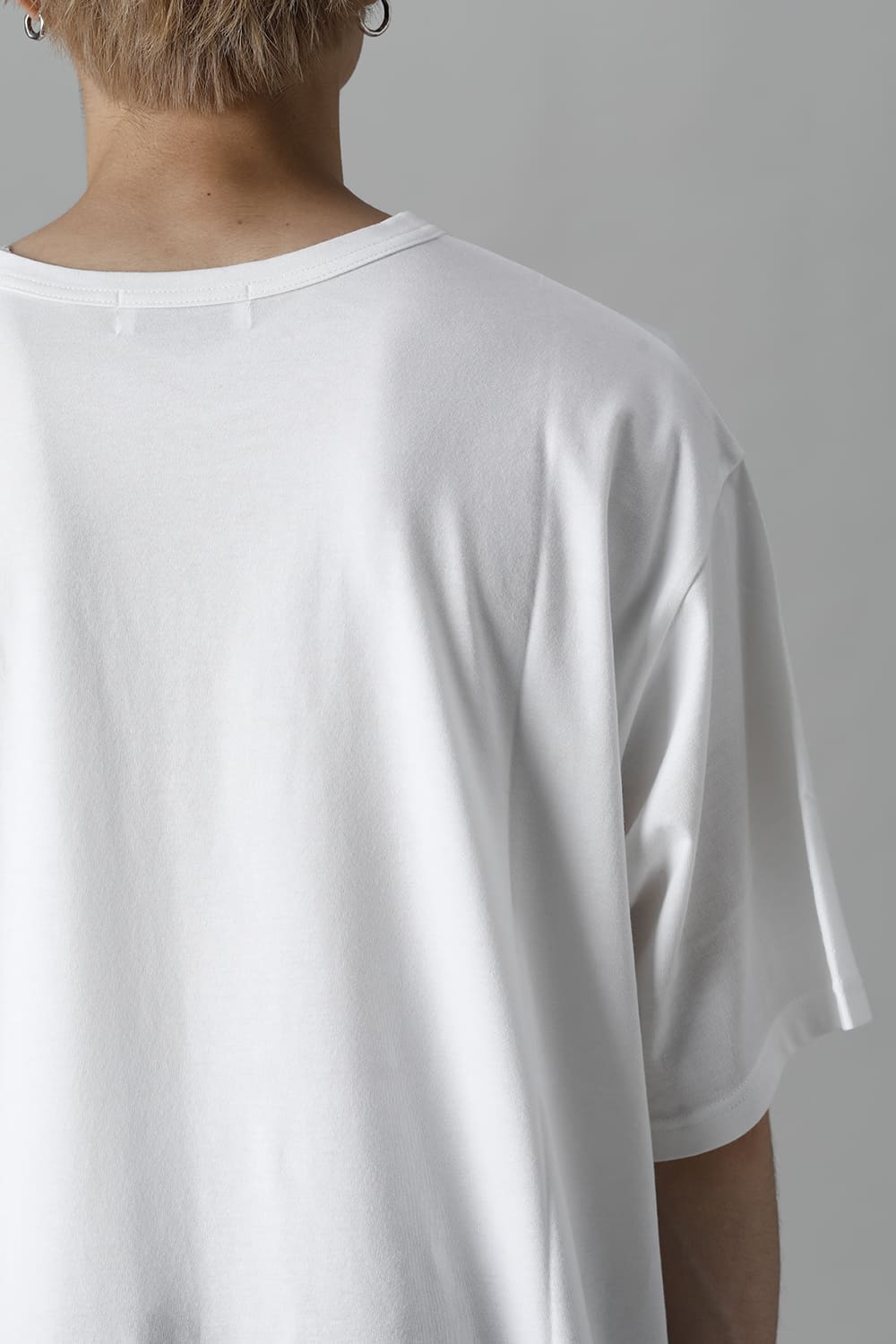 New Round neck Short sleeve T-shirt White