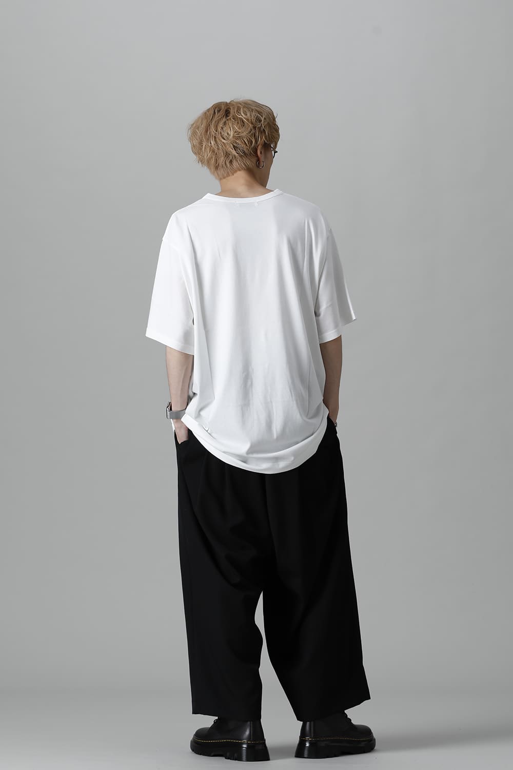 New Round neck Short sleeve T-shirt White