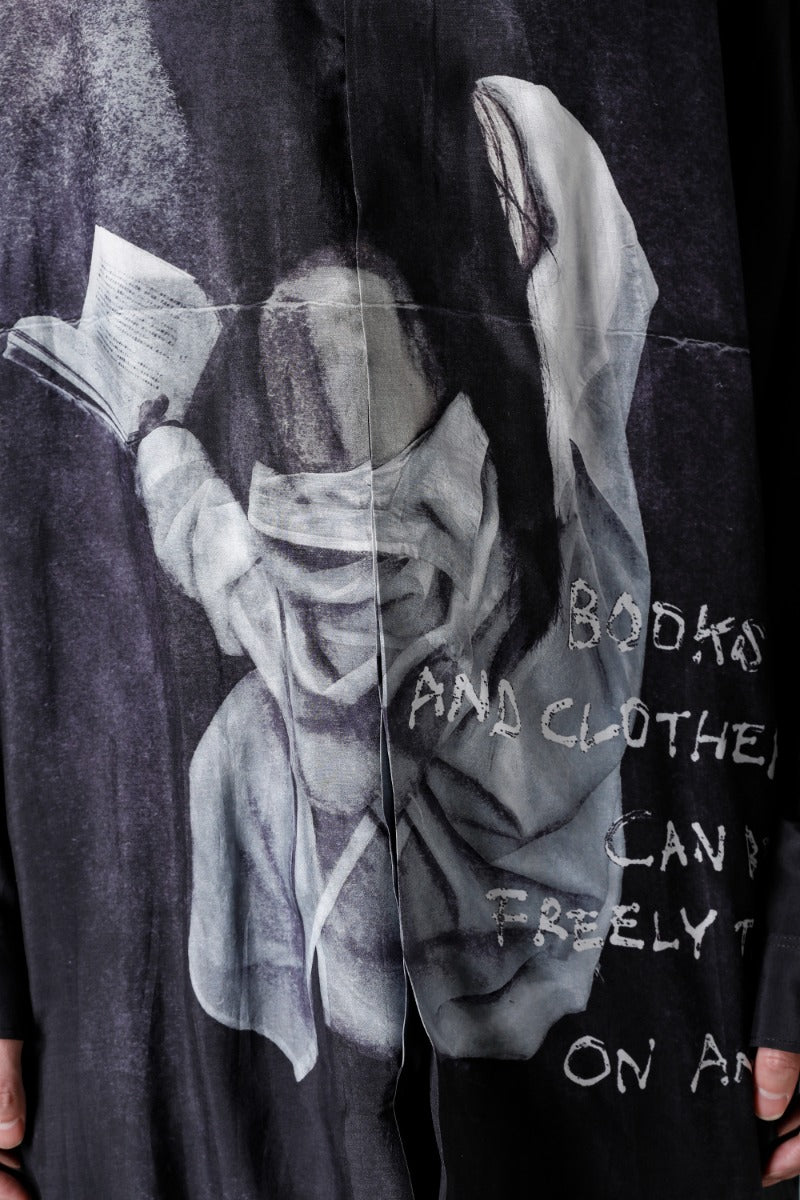 Fly Front Stand Blouse