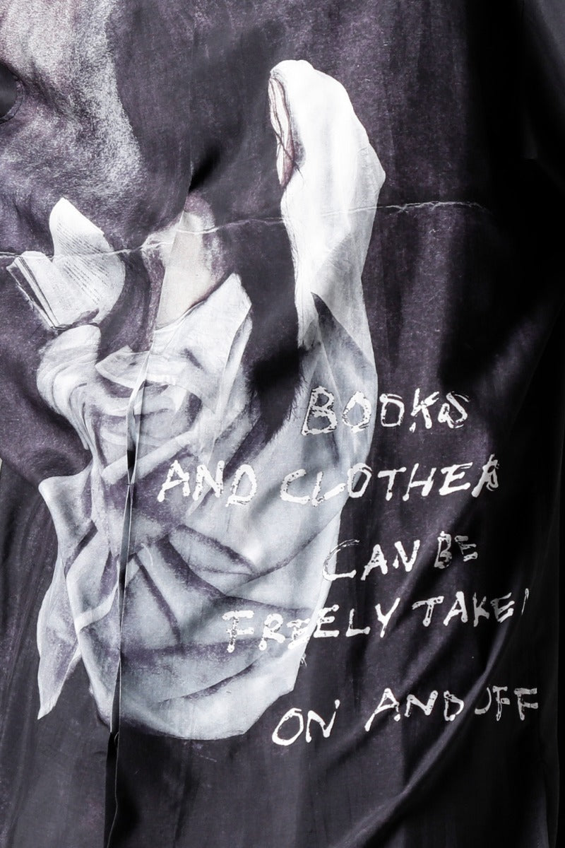 Fly Front Stand Blouse