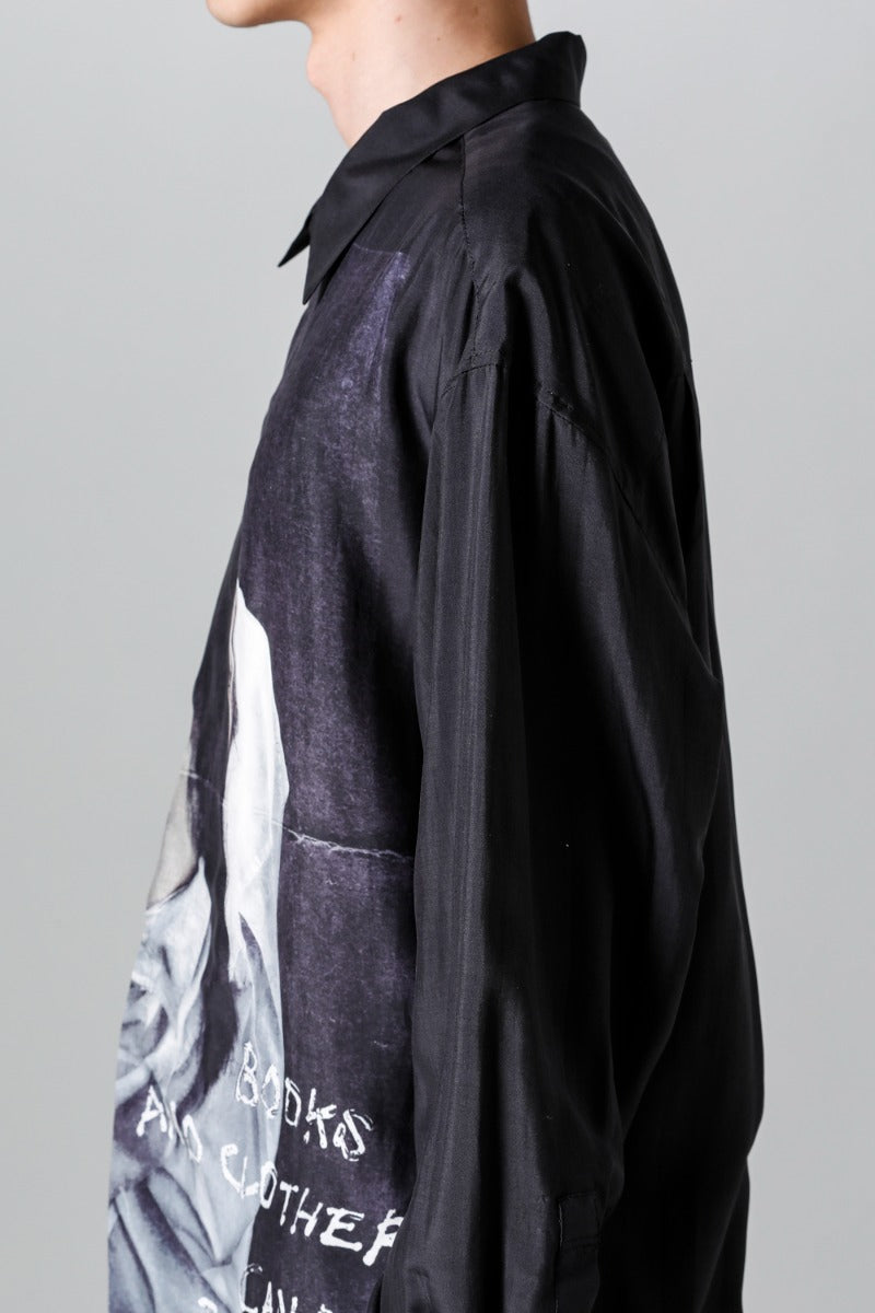 Fly Front Stand Blouse