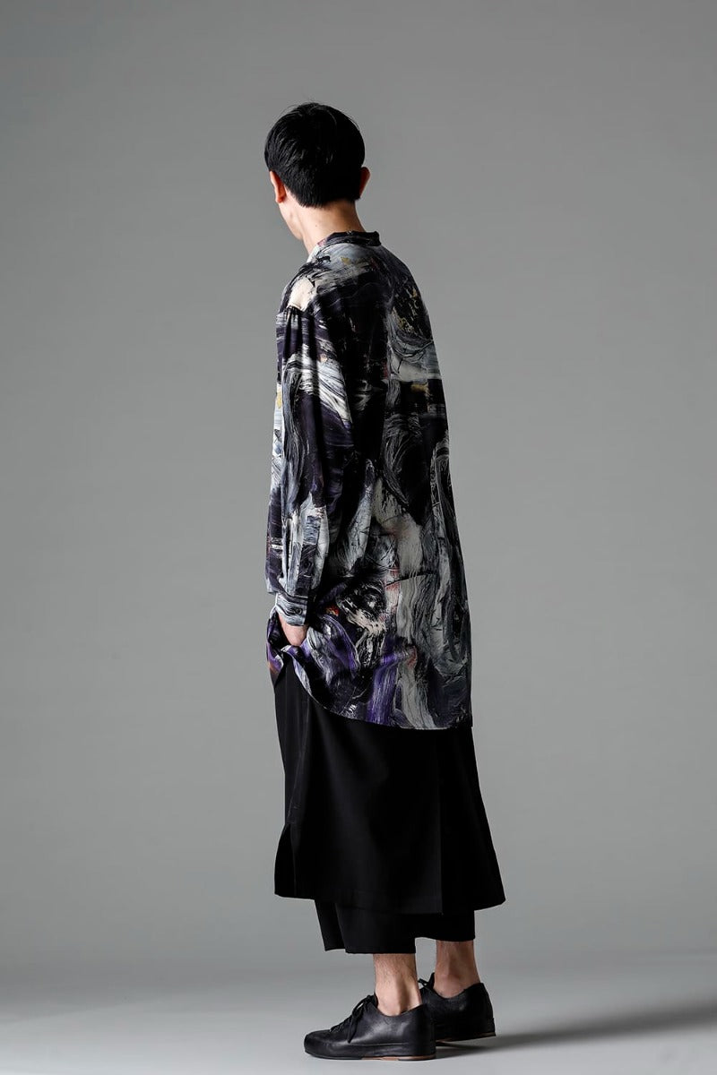 Asakura Pattern Dsgn Stand Shirt