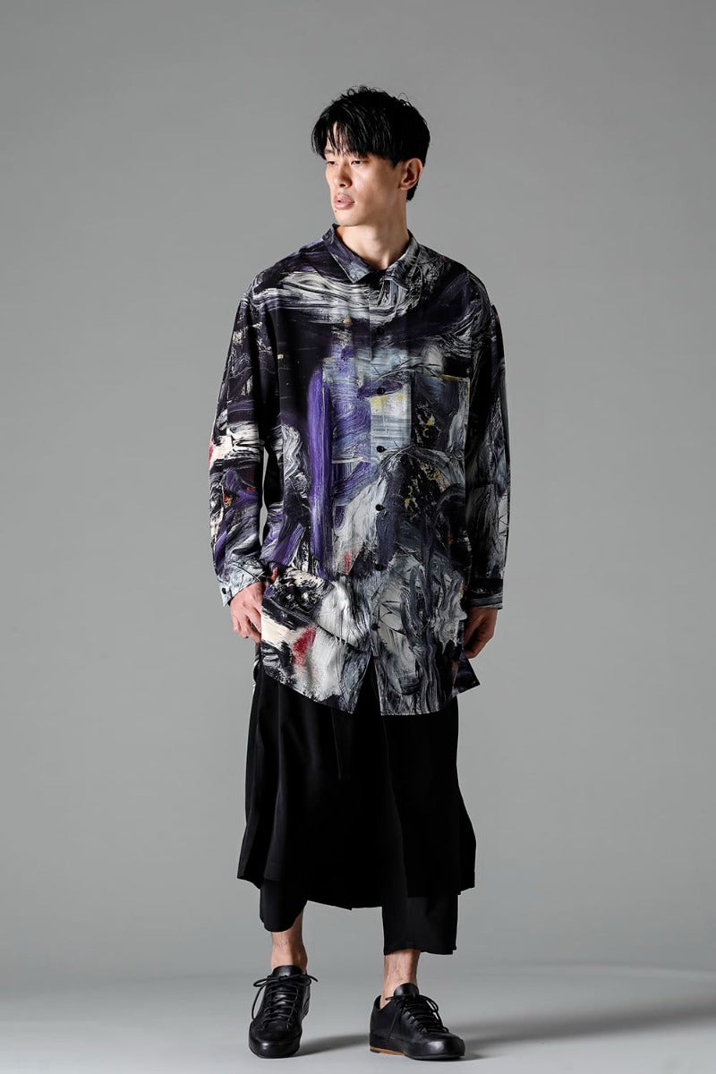  Asakura Pattern Dsgn Stand Shirt