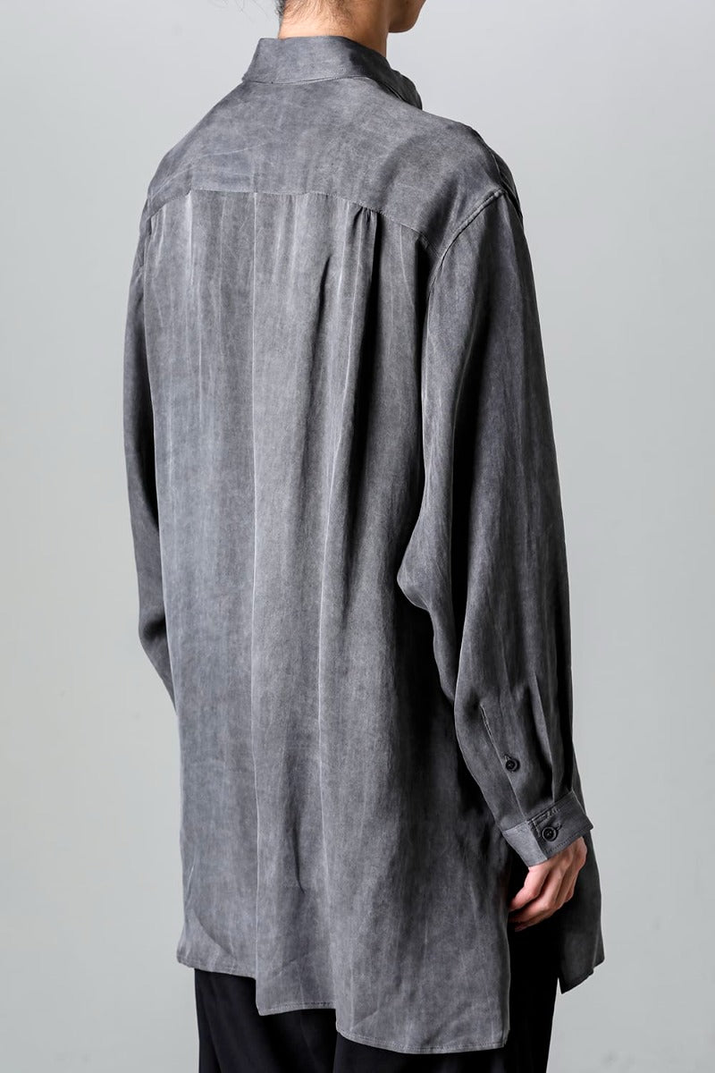 Asymmetry Spare Collar Blouse