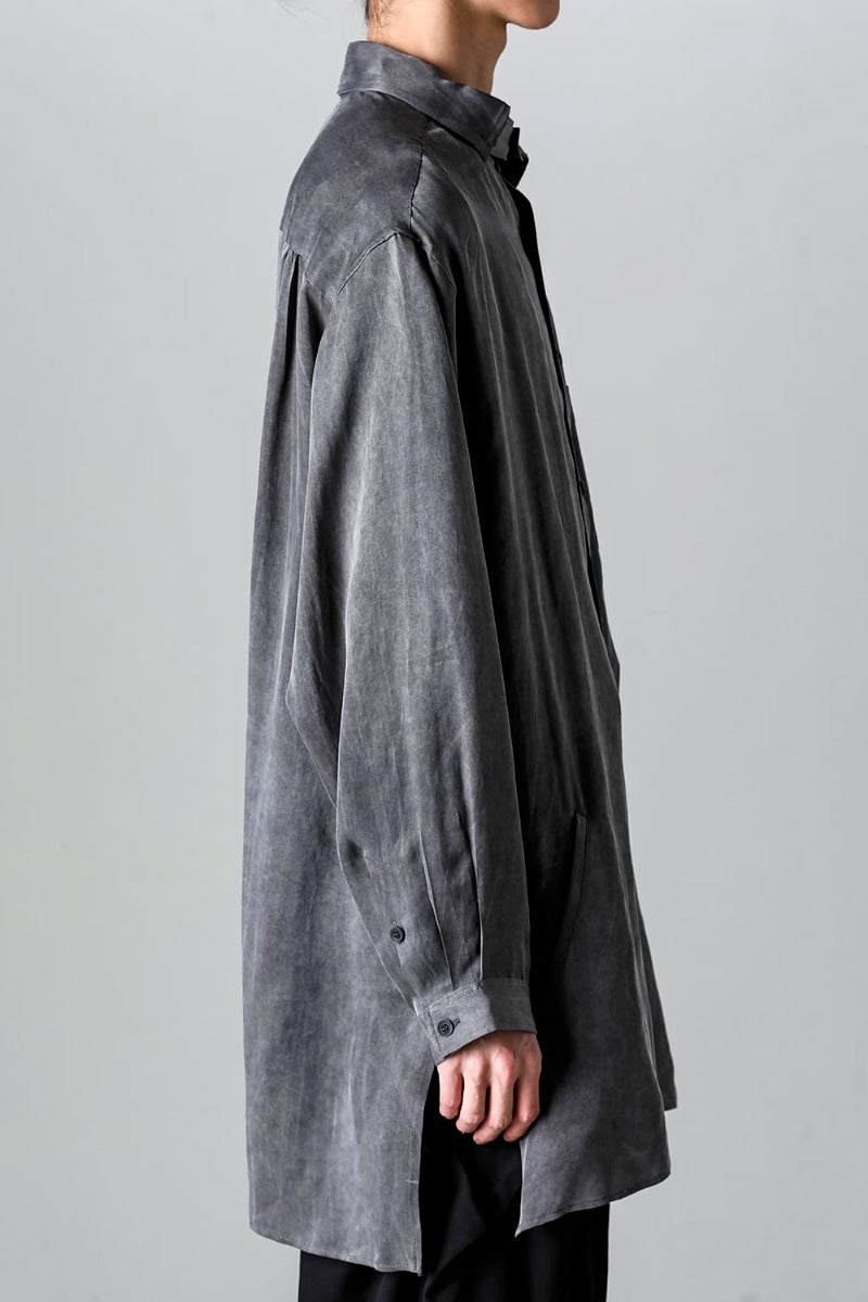 Asymmetry Spare Collar Blouse