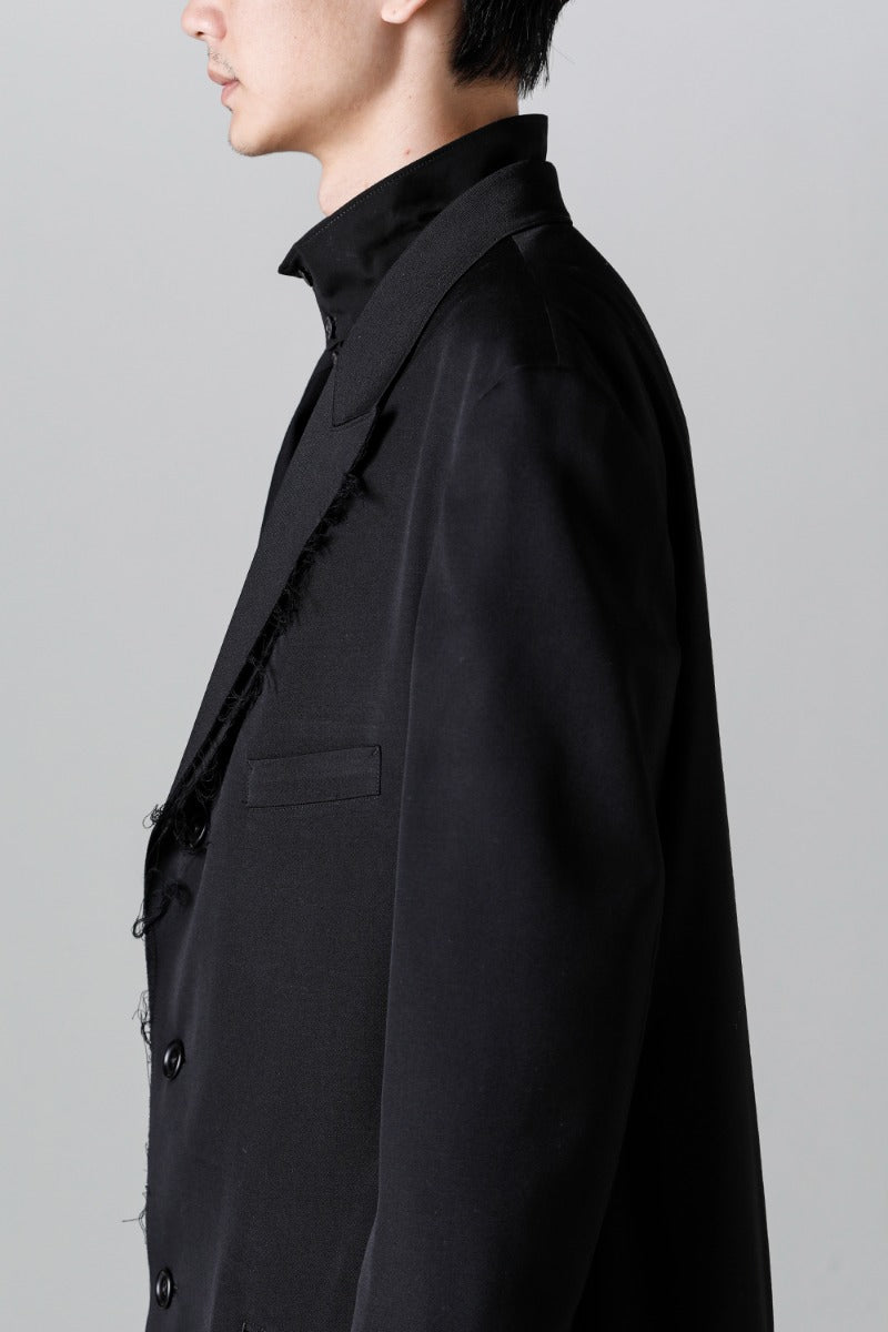 ダブルボディピークドジャケット 