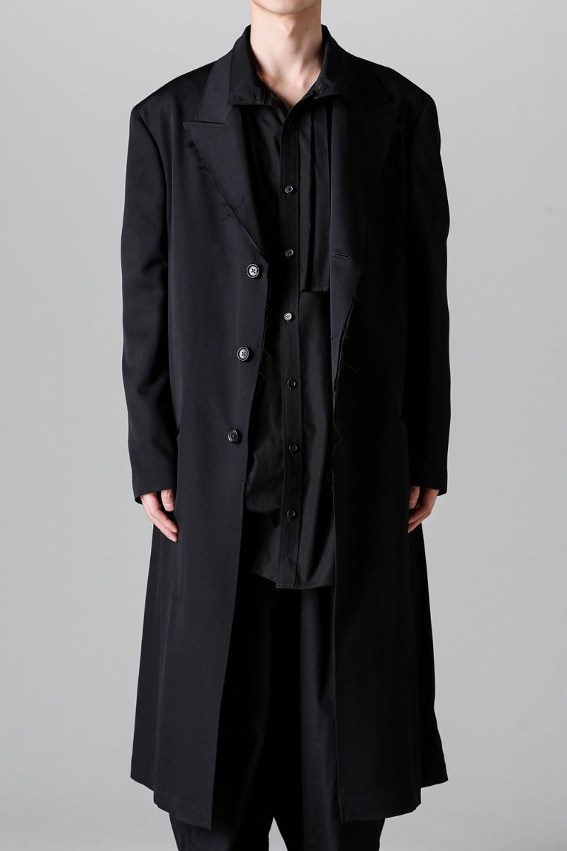 ダブルボディピークドジャケット 