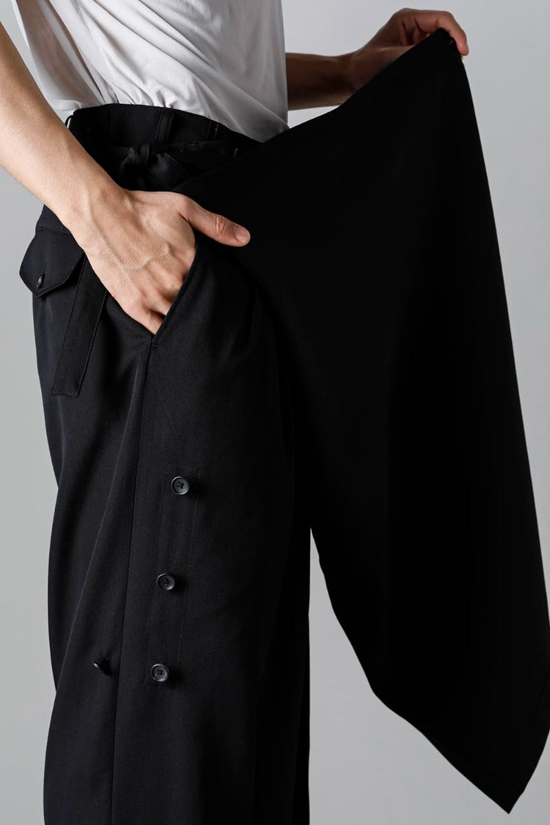 Pants With Flare Skirt