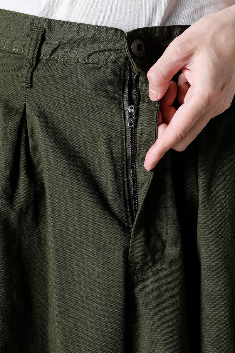 12 Tuck Work Pants  Khaki