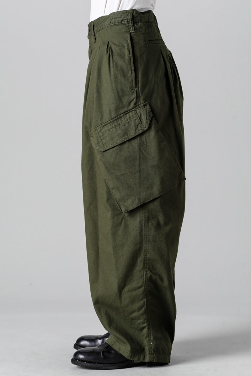 12 Tuck Work Pants  Khaki