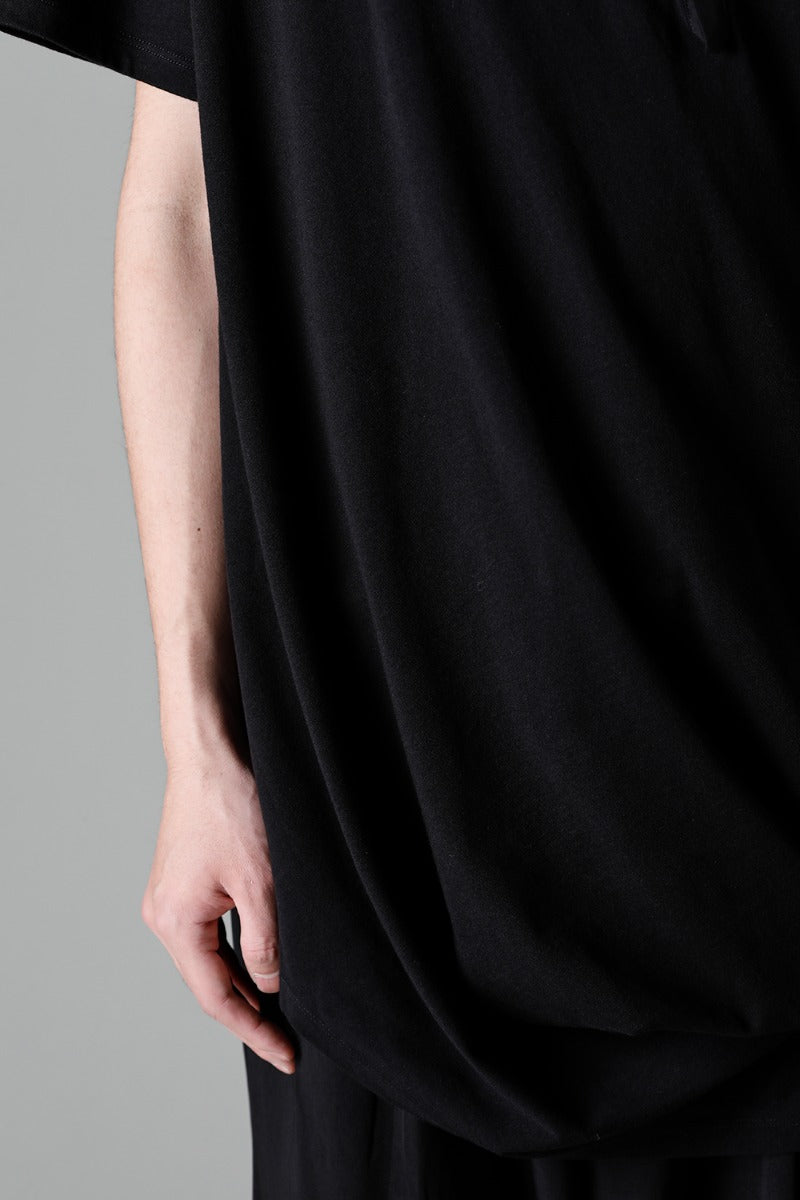 ドレープ ハーフ スリーブ