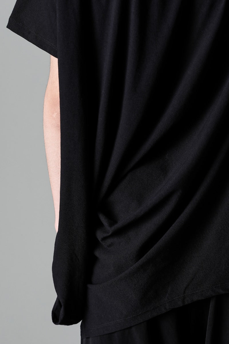 ドレープ ハーフ スリーブ