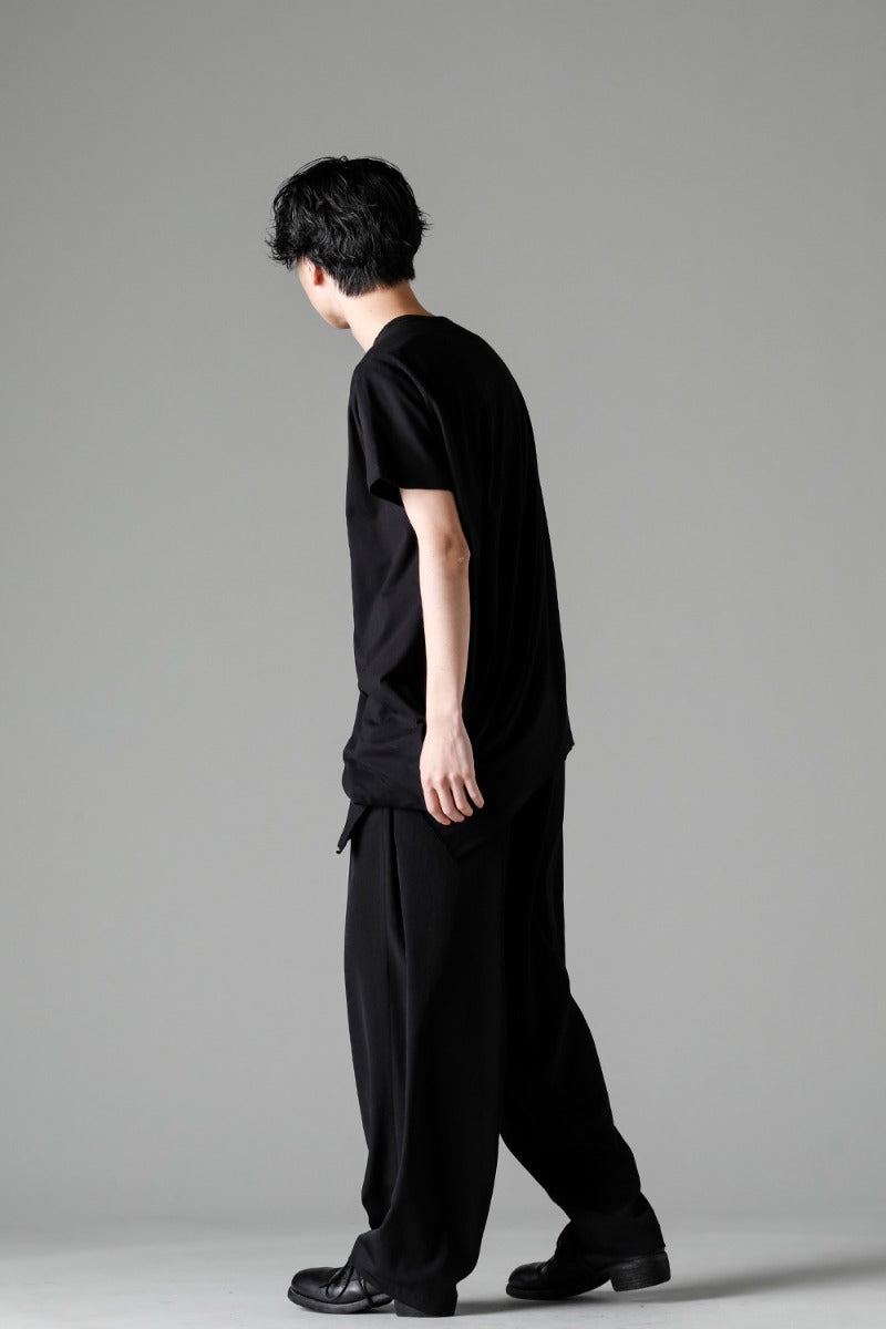 ドレープ ハーフ スリーブ